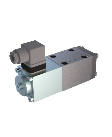 Solenoid operated poppet valves NG6, Wandfluh A_2206
