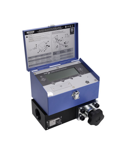 DHM08SL Portable hydraulic tester WEBTEC, 20-800 L/min, 0-480 bar