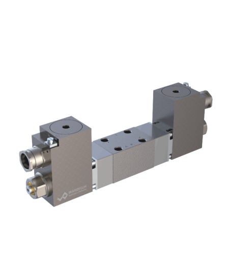 Ex d explosion-proof solenoid operated poppet valves detented NG6, Wandfluh AEXd3206rr