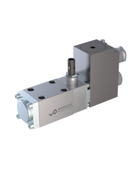 Ex d explosion-proof solenoid operated poppet valves with inductive position monitoring NG6, Wandfluh AEXd_206_Z104