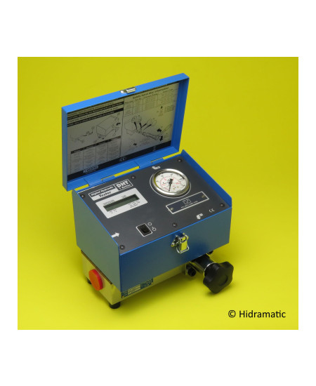 Portable hydraulic tester WEBTEC DHT801S7L, 20-800 Lpm (± 8), 0-480 bar (± 7,7)