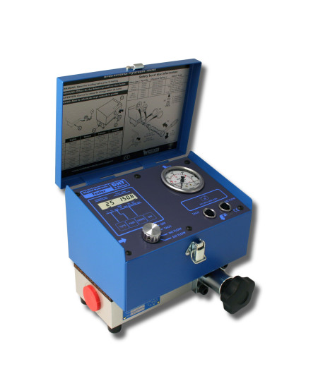 Portable hydraulic tester WEBTEC DHT602S7, 5-160 US Gpm (± 1%), 0-7000 psi (± 112)