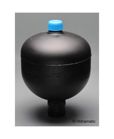 Accumulateur à membrane FREUDENBERG Integral Accumulator 1401315022741, 1,4 L, 350 bar, ECO (-40° +80°C)