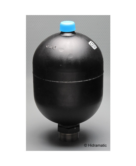 Diaphragm accumulator FREUDENBERG Integral Accumulator 2001315042741, 2,0 L, 350 bar, ECO (-40° +80°C)