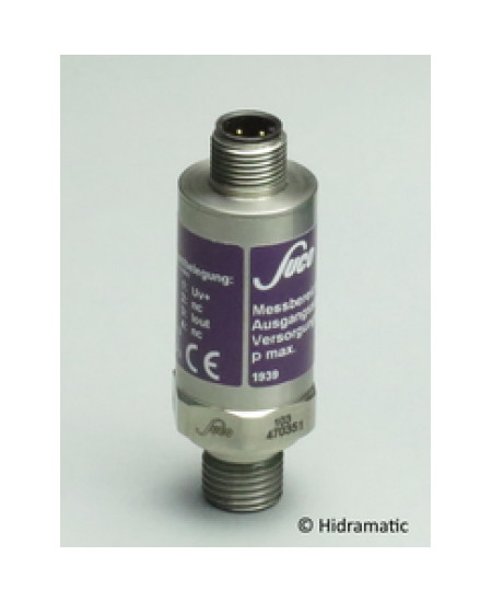 <span>Transmisor de presión SUCO </span>0660000411002, 4-20 mA, -1-0 bar (vacío), G1/4-E, M12