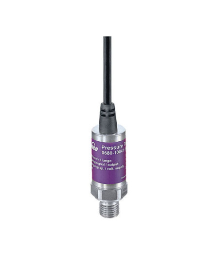 Transmisor de presión SUCO 0690161413011, 4-20 mA, 0-16 bar (0-232 psi), G1/4-E, Cable 2m