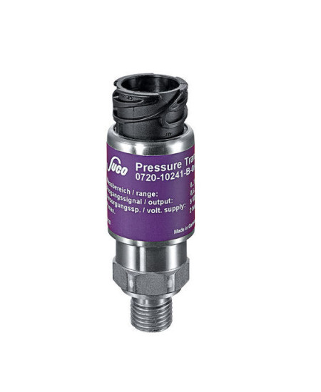 Transmissor de pressão SUCO 072010141P004, 4-20 mA, 0-10 bar (0-145 psi), G1/4-E, Bayonet