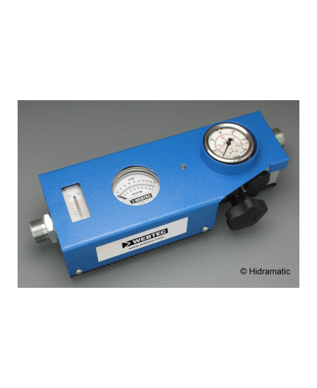 Portable hydraulic tester WEBTEC RFIK030S6, 0,5-8 Gpm (± 0,32), 0-6000 psi (± 96)