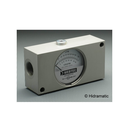 In-line flow indicator WEBTEC FI75016ANO