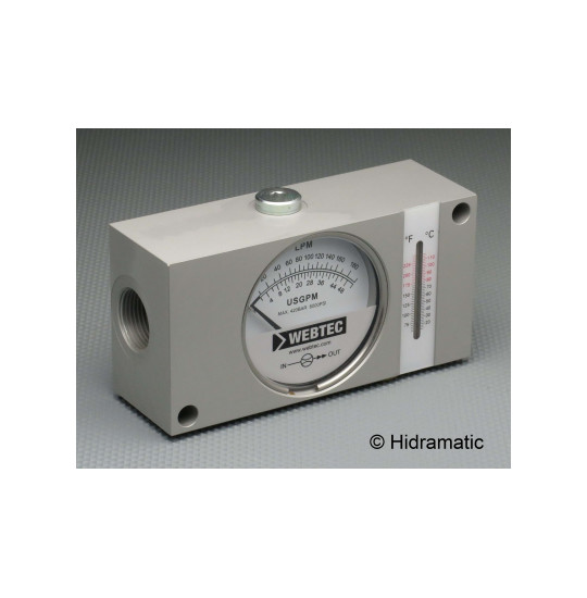 In-line flow indicator WEBTEC FI75016ASOT