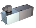Directional poppet valves