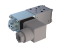 Directional poppet valves