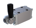 Directional poppet valves