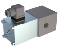 Directional poppet valves