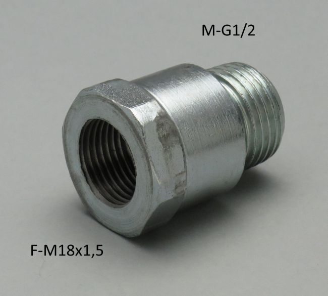 Adaptateur M18 F - 1''1/4 M et 1/2'' F Diam Industrie - Matériel